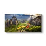 Yunanistan - Meteora Tablosu 60 x 30