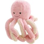 Yunanming Pembe Yavru Ahtapot 40 cm Peluş Oyuncak