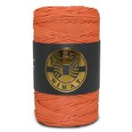 Yüncü Nihat 200 gr - 200 Mt - 2.5 Mm Turuncu (201) Polyester Makrome Ipi Çanta Ipi Supla Ipi Örgü Ipi