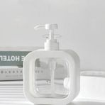 YunHan 400 ml Dikdörtgen Banyo Mutfak Sıvı Sabunluk Bulaşık Lavabo Deterjanlık,Tezgah Üstü Dikdörtgen Banyo Mutfak Sıvı Sabunluk | Banyo Mutfak Bulaşık Lavabo Deterjanlık (1)