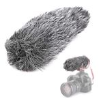 Yunir Mikrofon ön cam Furry, RODE VideoMic -mikrofon, kapasite mikrofonu, elektrikli kondansatör mikrofonu vb. için.