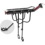Yunjin Shop 10KG Tarzı Taşıyan Bisiklet Bagaj Rafı Alüminyum Alaşımlı Mtb Arka Raf Bisiklet Taşıyıcı Yol Dağ Bisikleti Mtb Kargo Çanta Standı Tutucu Bagaj Rafları (Yurt Dışından)