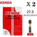 Yunjin Shop 27.5X1.9-2125-48L-AV Stili 2 Adet Kenda Bisiklet Iç Tüp .c Mtb Yol Bisikleti Lastiği Butil Kauçuk Bisiklet Tüpü Lastiği .c Presta Schrader (Yurt Dışından) - Renkli