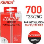 Yunjin Shop 700X23-25C-AV 48L Stili Kenda Bisiklet Lastiği Iç Tüp *c 700*C 700*C 700*C Presta Fv Yol Bisikleti Kamera Bisiklet Aksesuarları Için (Yurt Dışından) - Renkli - 1