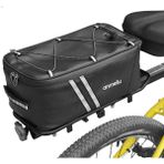 Yunjin Shop 7l Siyah Stil Bisiklet Arka Koltuk Bagaj Çantası Su Geçirmez Arka Panniers Çanta Yansıtıcı Arka Eyer Çanta Mtb Yol Bisikleti Bisiklet Saklama Çantası El Çantası (Yurt Dışından)