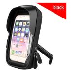 Yunjin Shop Ayna Siyah Tarzı Su Geçirmez Bisiklet Motosiklet Telefon Destek Kılıfı Çanta Telefon Gidon Dikiz Aynası Tutacağı iPhone Pro Için (Yurt Dışından)