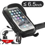 Yunjin Shop BAG501 6.5 Inç Stili 7. Bisiklet Telefon Tutucu Mobil Bisiklet Gidon Standı Su Geçirmez Duvar Motosiklet Gidon Montaj Çantası Samsung Telefon Desteği (Yurt Dışından)