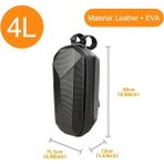 Yunjin Shop E Stili Su Geçirmez Elektrikli Scooter Ön Çanta Xiaomi Mooter Aksesuarları Için Scooter Depolama Fermuarlı Çantalar Gidon Asılı Çanta (Yurt Dışından)