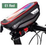 Yunjin Shop E1 Kırmızı Stil Wıld Man Bisiklet Gidon Çanta Kafa Tüp Çanta Bisiklet Bisiklet Cep Telefonu Kılıfı Tutucu Ekran Telefon Dağı Mtb Bisiklet Aksesuarları (Yurt Dışından)