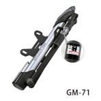 Yunjin Shop Gm 71 Stili Göstergeli Bisiklet Pompası Bisiklet Taşınabilir El Zemin Hava Şişirici Presta Schrader Yerde Duran Lastik Pompası Daha Uzun Hortum (Yurt Dışından)