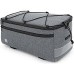 Yunjin Shop Gri 8l Stili Bisiklet Taşıma Çantası Bisiklet Rafı Pannier Bagaj Çantaları Sepet Arka Koltuk Raf Kılıfı Bisiklete Binme Bagajı Omuz Çantası Bisiklet Arka Çantası (Yurt Dışından)