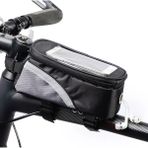Yunjin Shop Gri Tarzı Diğer 6.3 Inç Dokunmatik Ekran Bisiklet Çantaları, Mtb Bisiklet Bisiklet Kafası Tüp Çanta, Bisiklet Gidon Cep Cep Telefonu Çanta Kılıfı Bisiklet Için (Yurt Dışından)