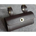 Yunjin Shop Koyu Kahverengi Tarzı Q1093 Kiriş Üzerinde Yeni Retro Bisiklet Çanta Gidon Ön Araba Vagon Dağ Bisikleti Kuyruk Çantası Retro Bisiklet Pu Mater Geri Asmak (Yurt Dışından)