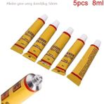 Yunjin Shop Lastik Tamir 5 Adet Tarzı 5 Adet Bisiklet Tutkal 8 ml Yapıştırıcı Bisiklet Tamir Aracı Tutkal Çimento Kauçuk Iç Tüp Tamir Delinme Soğuk Yama Çözüm Kiti (Yurt Dışından) - Renkli - 1