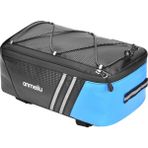 Yunjin Shop Mavi Stil Bisiklet Taşıma Çantası Bisiklet Rafı Pannier Bagaj Çantaları Sepet Arka Koltuk Raf Kılıfı Bisiklete Binme Bagajı Omuz Çantası Bisiklet Arka Çantası (Yurt Dışından)