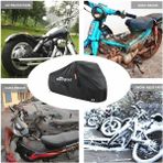 Yunjin Shop Motosiklet Tarzı Için Motosiklet Bisikleti Tam Koruyucu Kapak Su Geçirmez Toz Geçirmez Uv Güneş Yağmur Kar Outdcm x 100CM Anti Motors Mont Kapakları (Yurt Dışından)