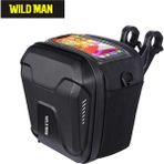 Yunjin Shop Mtb Bisiklet Kafası Asılı Çanta Yağmur Geçirmez Su Geçirmez Elektrikli Scooter Eva Sert Kabuk Gidon Çantası Kick Scooter Kamera 3l Kılıfı (Yurt Dışından)