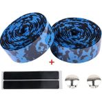 Yunjin Shop No.9 Tarzı 2 Adet Bisiklet Gidon Bandı Kamuflaj Bisiklet Şok Kaymaz Bar Bant Bisiklet Aksesuarları Bar Fişleri ile (Yurt Dışından)
