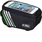 Yunjin Shop Siyah Stil 1.5l Bisiklet Bisiklet Kafa Tüp Gidon Cep Cep Telefonu Çanta Kılıf Tutucu Ekran Telefon Montaj Çanta Kılıf 5.5 Inç Akıllı Telefon (Yurt Dışından)