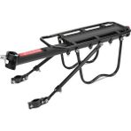 Yunjin Shop Siyah Stil 50KG Bisiklet Seatpost Çanta Tutucu Standı Bisiklet Bagaj Taşıyıcı Bisiklet Rafı Alüminyum Alaşımlı Kargo Arka Raf Raf Mtb Kurulum Araçları (Yurt Dışından)