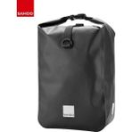 Yunjin Shop Siyah Stil Bisiklet Yağmur Sıkı Taşıyıcı Çanta 10L Roll-Top Arka Bagaj Rafını Ayarlayın Bagaj Pannier Su Poof Bisiklet Taşıma Taşımaları Depolama Paketi (Yurt Dışından)