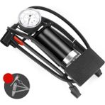 Yunjin Shop Tek Silindirli Pompa Stili Taşınabilir Hassas Basınç Göstergesi Yüksek Basınç Pedalı Şişirme Taşınabilir Bisiklet Scooter Motosiklet Araba Ayak Hava Pompası Ayak Pompası (Yurt Dışından)