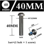 Yunjin Shop Yunjin Shop 40MM Tarzı M6&φ8* Scooter Paten Yokuş Aşağı Bisiklet Bisiklet Amortisörler Somun ve Cıvata Vidalar Aksesuarlar (Yurt Dışından) - Renkli - 1