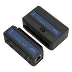 Yunseity RJ11 RJ45 Ağ Kablosu Test Cihazı, Ethernet Kablo Test Aracı, PoE Yanma Koruması, 4/8 Çekirdek, 2/4 Çekirdek Telefon Için,