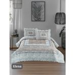 Yünteks Örtüm Çift Kişilik Kapitone Yatak Örtüsü - Kahve - 250 x 260 cm