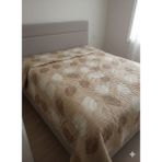 Yünteks Pamuklu Yatak Örtüsü , Pike , Çok Amaçlı Örtü , Lüx , 1.kalite, - Bej - Açık Kahve - 160 x 230 cm