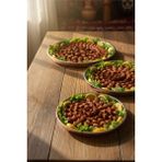 YUNUSOĞLU HOME Çiğ Köfte Sinisi Set- Paslanmaz Çelik 35 - 40 - 43 cm – Derin Yuvarlak Tepsi 3'lü Set - Gümüş - 35 x 40 x 43 cm set