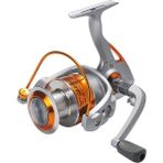 Yunxitrade Tam Metal Kafa Balıkçılık Reel Balıkçılık Reel Deniz Olta Balıkçılığı Reel Çıkrık Deniz Olta Makarası Kayalık Çubuk Makarası Vana Sapı Makarası Olta Takımı Makarası (Yurt Dışından) - Gümüş