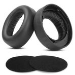YunYiYi Sony Playstation 5 Pulse 3D PS5/PS4 ile Uyumlu PS5 Yedek Earpads Yeni Sürüm 2018 CUHYA-0080 Kablosuz Kulaklıklar Protein Deri Parçaları Kulak Yastıkları