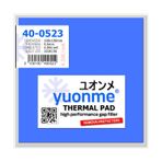 Yuonme Termal Ped / Thermal Pad 0.5mm 4.0W/MK 100X100MM 40-0523