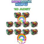 YUPULU Zeka Küpü Matematik 10 Adet Oyuncak - Toplama, Çıkarma, Bölme, Çarpma Hediye Paketi Karne Hediyesi