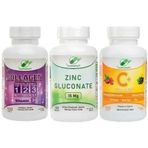 Yurdavit Collagen 100 Tablet + Zinc Gluconate 15 mg 120 Tablet + Vitamin C 100 Tablet