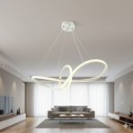 Yurdugül Papyon Model LED Avize – Beyaz Kasa – Üç Renk Işık