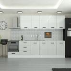 Yurkan 285 cm Mutfak DolabıMDF Kapak Tezgah Dahil YRKN285 100