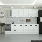 Yurkan 290 cm Mutfak DolabıMDF Kapak Tezgah Dahil YRKN290 97