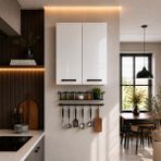Yurkan 85 cm Üst Dolap 85 cm Mutfak Dolabı Üst Modül