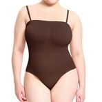 YUROUCIO Body Shaper Kadın Karın Giderici Shapewear Askısız Bodysuit Güçlü Şekillendirici Bandeau Top Korse Tanga Tanga Bodyshaper Çıkarılabilir Askılı Bel Deri Şekillendirici Bodys Vücut