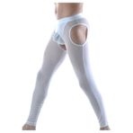 YurtMarketing 11T-Erkek İç Giyim-YurtMarketing DM220366 Transparan Ağ Kısmı Açık Pantalon Çok Renkli L