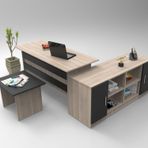Yuru Design Vario ABF Beyaz Ofis Büro Masa Takımı