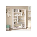 Yurudesign Craft Kitaplık 124cm Beyaz CF1-W