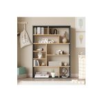 Yurudesign Craft Kitaplık 124cm Sepet-Antrasit CF1-SA