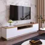 Yurudesign FR7-AW Future Çam-Beyaz Tv Ünitesi