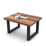 Yurudesign Marken B Ofis Sehpası Metal Ayaklı Barok