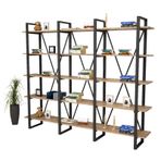 Yurudesign ML4 5 Raflı Iron Metal Kitaplık