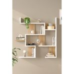 Yurudesign Shelf 26 Duvar Rafı Sepet-Beyaz WL26-SW