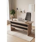 Yurudesign Vario A Ofis Çalışma Masası 3 Renk VO1-OB - Meşe - Siyah